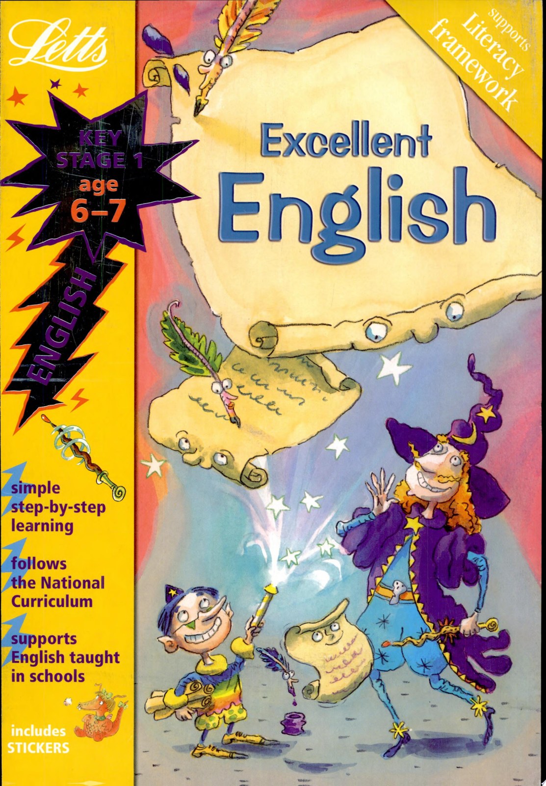 Excellent English Age 6-7: Key Stage 1 (Letts Magical Topics)
