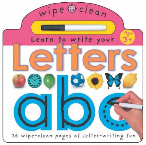 Wipe Clean Write Your Letters (Wipe Clean Write and Learn)