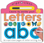 Wipe Clean Write Your Letters (Wipe Clean Write and Learn)