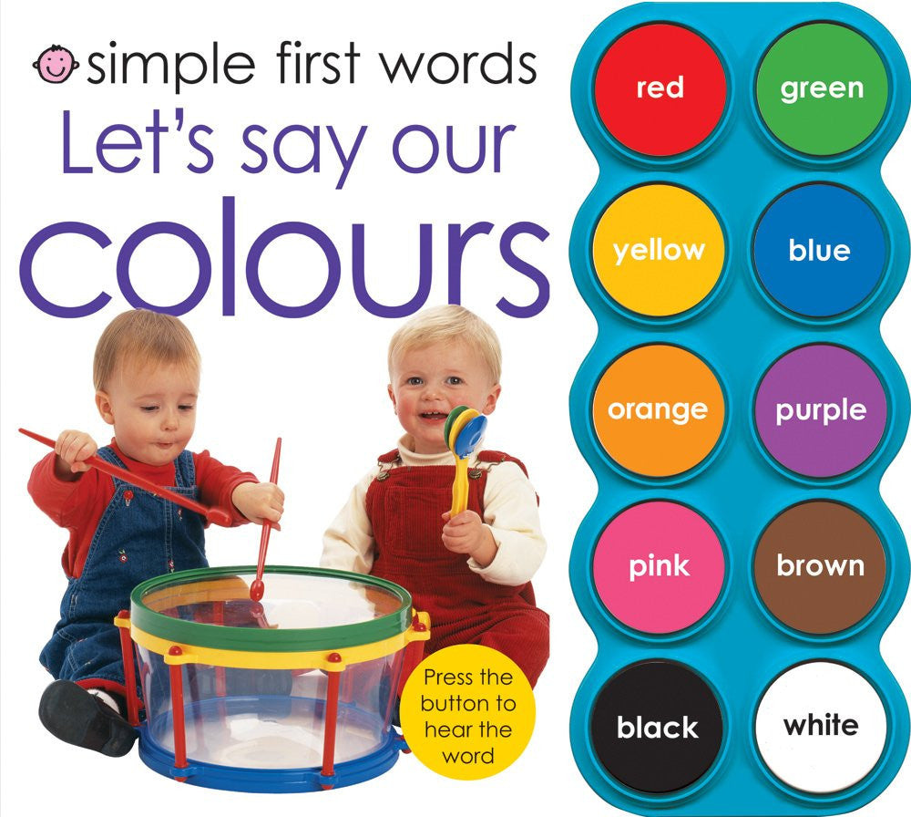 Simple First Words - Let's Say Our Colours BB