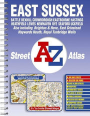 A-Z East Sussex Street Atlas (Street Maps & Atlases S.)