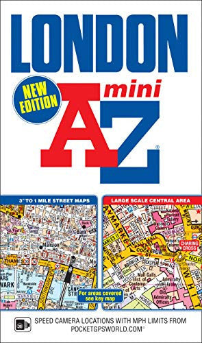 London Mini A-Z Street Atlas (paperback) (London Street Atlases)