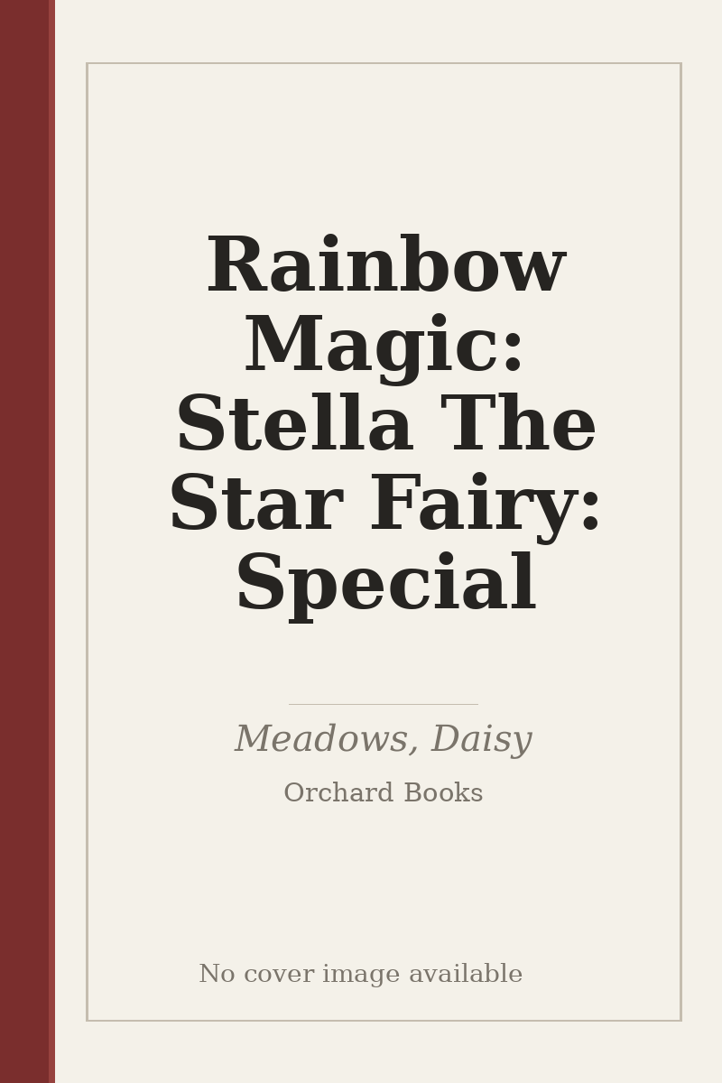 Rainbow Magic: Stella The Star Fairy: Special - no cover image available