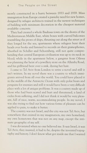 The People On The Street: A Writer's View Of Israel