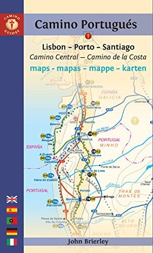 Camino Portugues Maps - Fifth Edition: Lisboa-Porto-Santiago (Camino Guides)