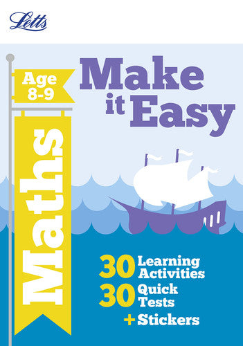 Maths Age 8-9 (Letts Make It Easy Complete Editions)