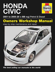 Honda Civic Petrol and Diesel Service and Repair Manual: 2001 to 2005 (Haynes Service and Repair Manuals)