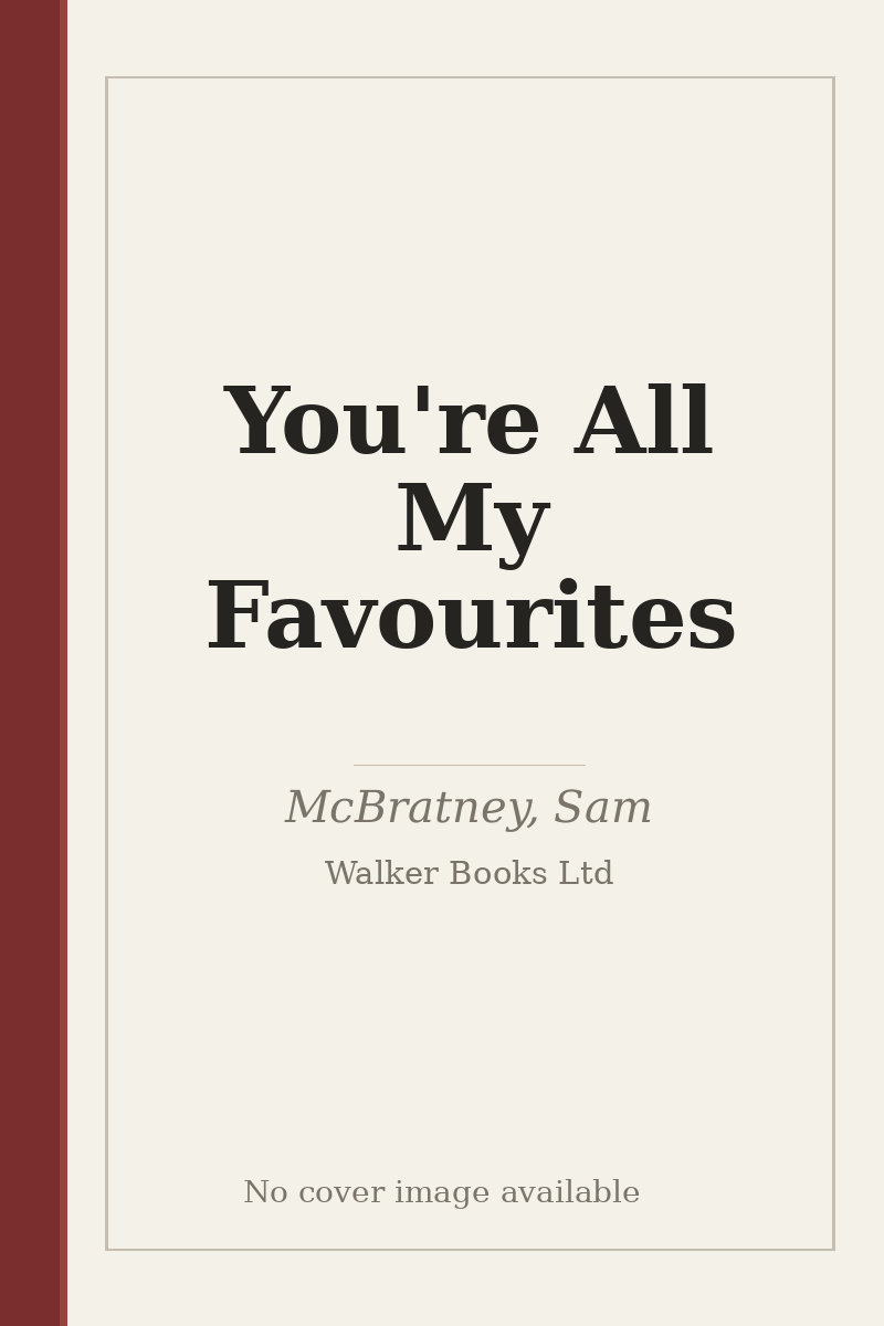 You're All My Favourites - no cover image available