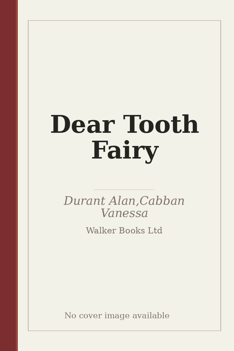 Dear Tooth Fairy - no cover image available
