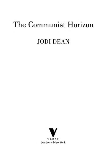 The Communist Horizon (Pocket Communism)