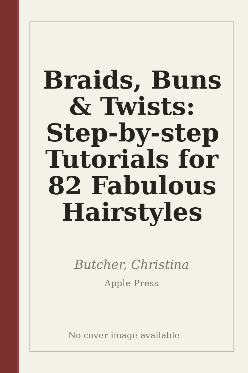 Braids, Buns & Twists: Step-by-step Tutorials for 82 Fabulous Hairstyles - no cover image available