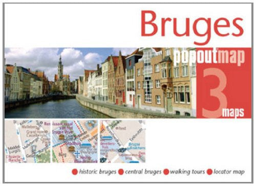 Bruges PopOut Map (PopOut Maps)