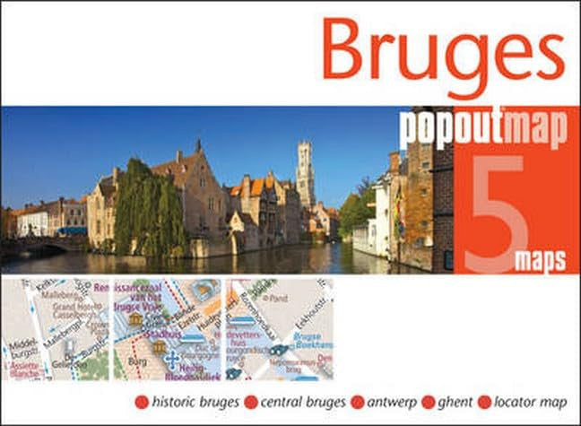 Bruges PopOut Map: (New edition, 2014) (PopOut Maps)