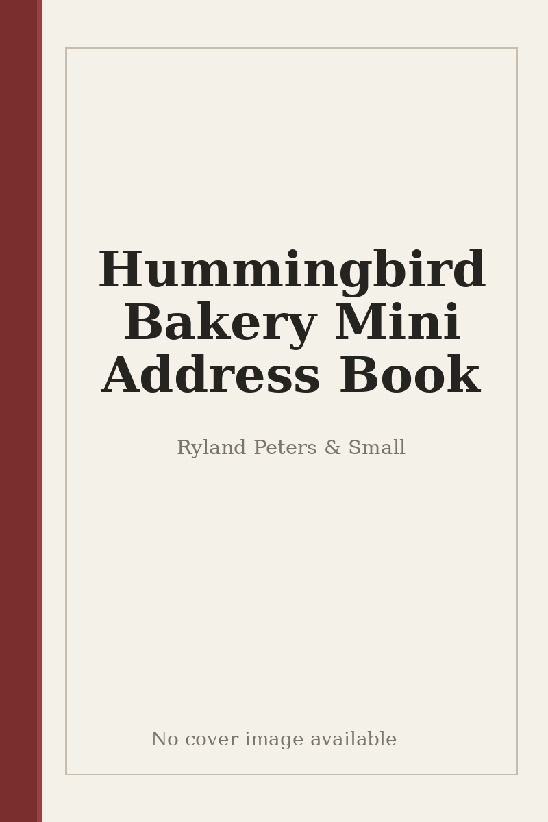Hummingbird Bakery Mini Address Book - no cover image available