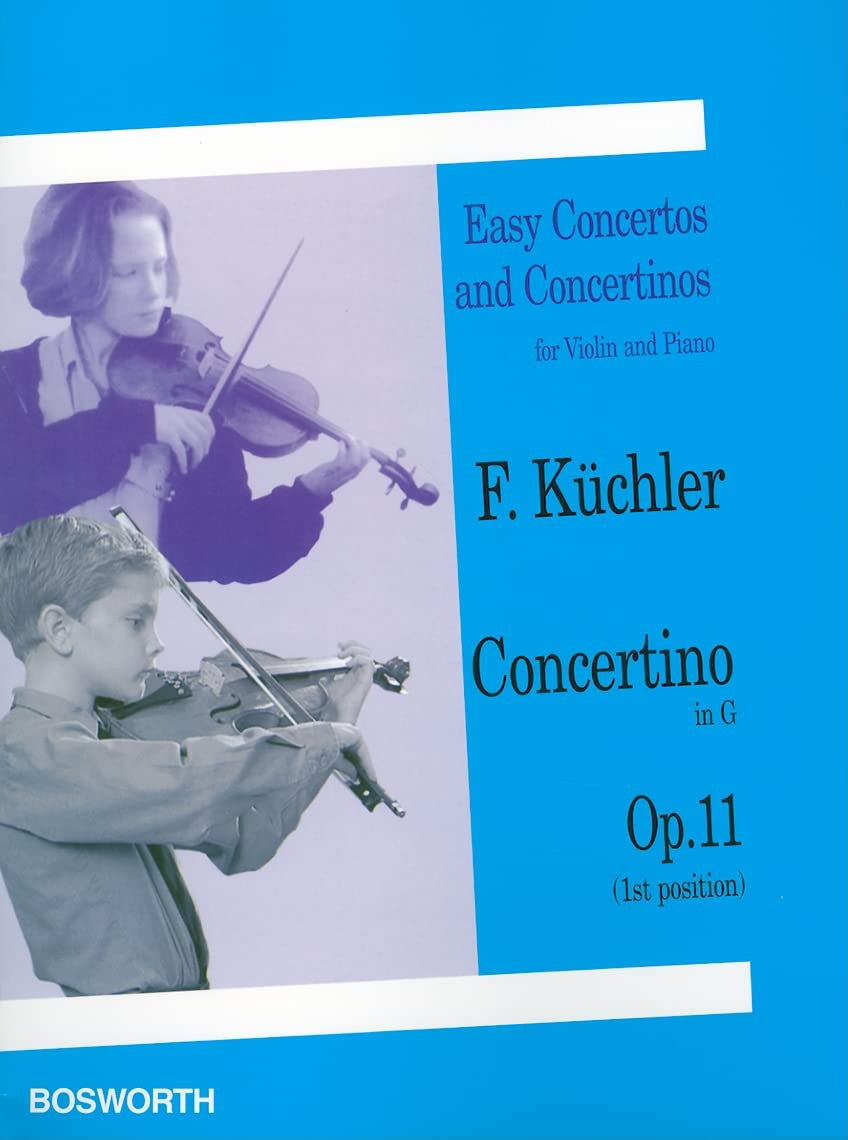 Concertino in G Op. 11 . Violin And Accomp..: 1st Position