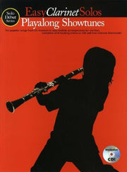 Solo Debut Playalong Showtunes Easy Clarinet Solos Clt Book/Cd