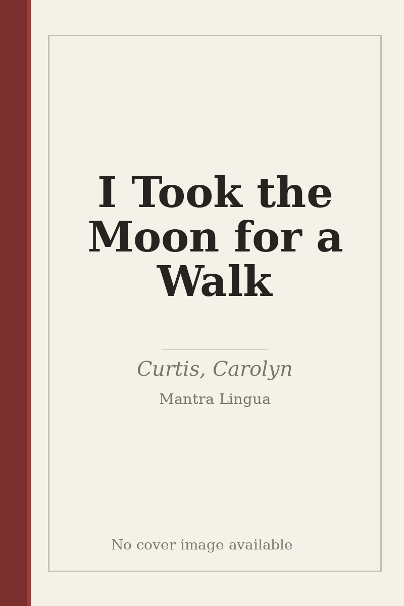 I Took the Moon for a Walk - no cover image available