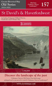 St David's and Haverfordwest: No. 157 (Cassini Old Series Historical Map)