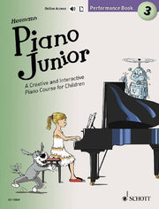 Piano Junior, Performance Book: A Creative and Interactive Piano Course for Children, Includes Downloadable Audio