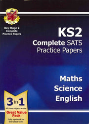 KS2 Complete SATS Practice Papers Pack: Science, Maths & English (for the New Curriculum)