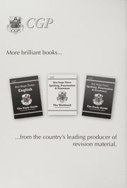 KS3 English Workbook (answers sold separately): for Years 7, 8 and 9 (CGP KS3 Workbooks)