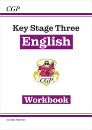 KS3 English Workbook (with answers): for Years 7, 8 and 9 (CGP KS3 Workbooks)