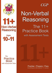 11+ Non-Verbal Reasoning Practice Book with Assessment Tests Ages 10-11 (GL & Other Test Providers) (CGP 11+ GL)