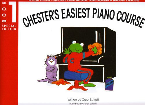 Chester's Easiest Piano Course - Book 1 Special Edition | Piano Method for Beginners | Sight-Reading and Warm-Up Exercises | Fun Piano Learning for Young Children | Music Sales America