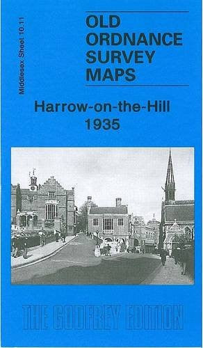 Harrow-on-the-Hill 1935: Middlesex Sheet 10.11 (Old Ordnance Survey Maps of Middlesex)