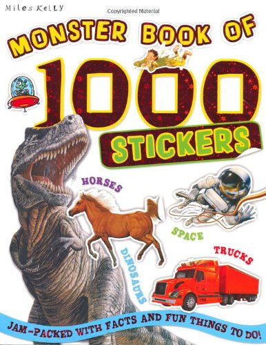 Monster Book of 1000 Stickers