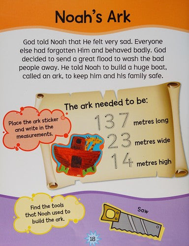 My Bible Sticker Activity - Noah's Ark
