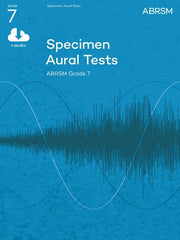 ABRSM Specimen Aural Tests, Grade 7 with Audio: new edition from 2011 (Specimen Aural Tests (ABRSM))