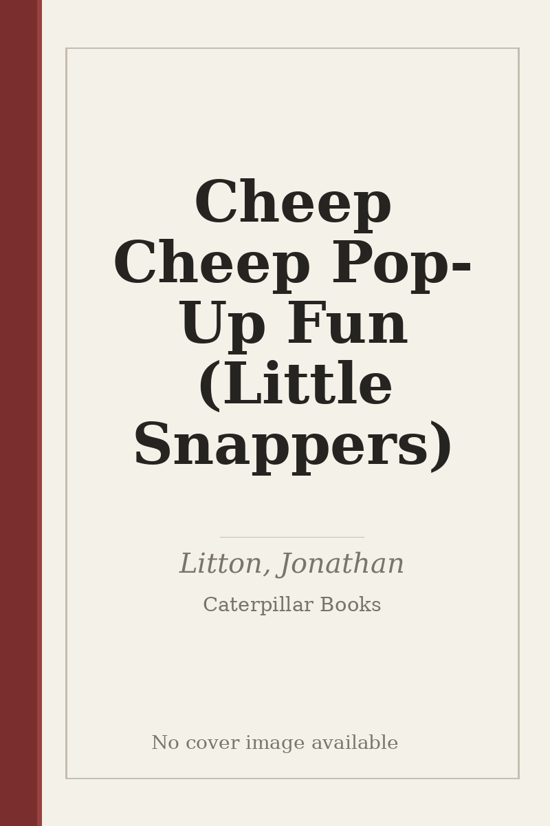 Cheep Cheep Pop-Up Fun (Little Snappers) - no cover image available