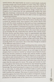 Analysing Popular Music: Image, Sound And Text