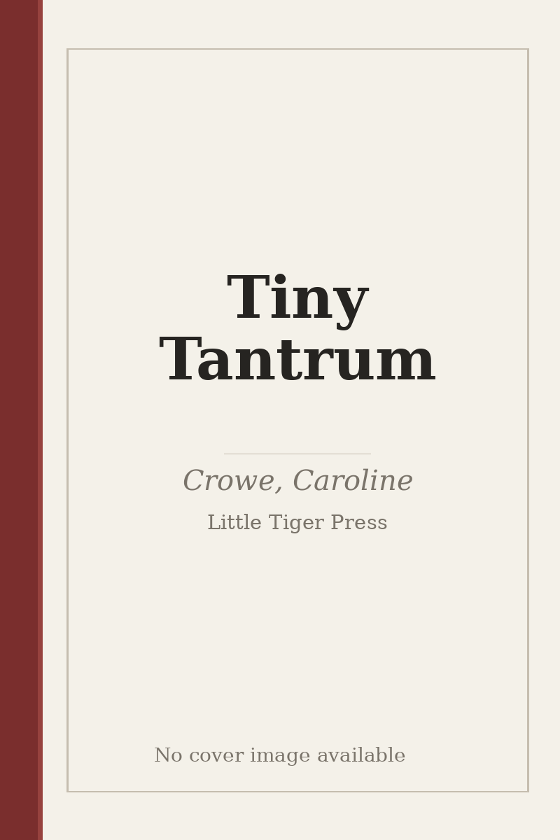 Tiny Tantrum - no cover image available