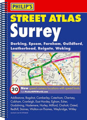 Philip's Street Atlas Surrey