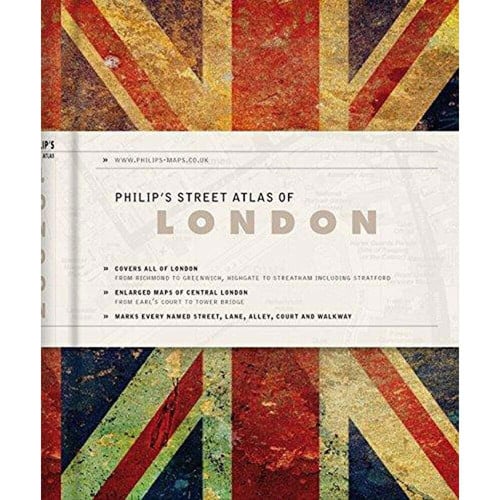 Philip's Street Atlas of London: De Luxe Edition Union Jack