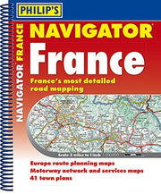 Philip's Navigator Road Atlas France: (Spiral binding)