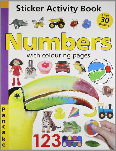 Pancake Sticker Activity - Numbers