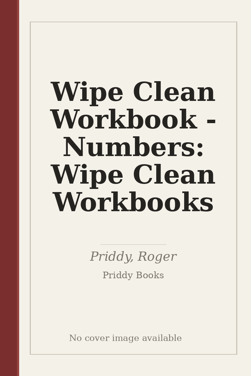 Wipe Clean Workbook - Numbers: Wipe Clean Workbooks - no cover image available