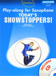 Guest Spot Today'S Showstoppers Alto Saxophone Book And Cd