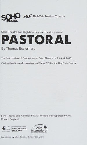 Pastoral: 1 (Oberon Modern Plays)