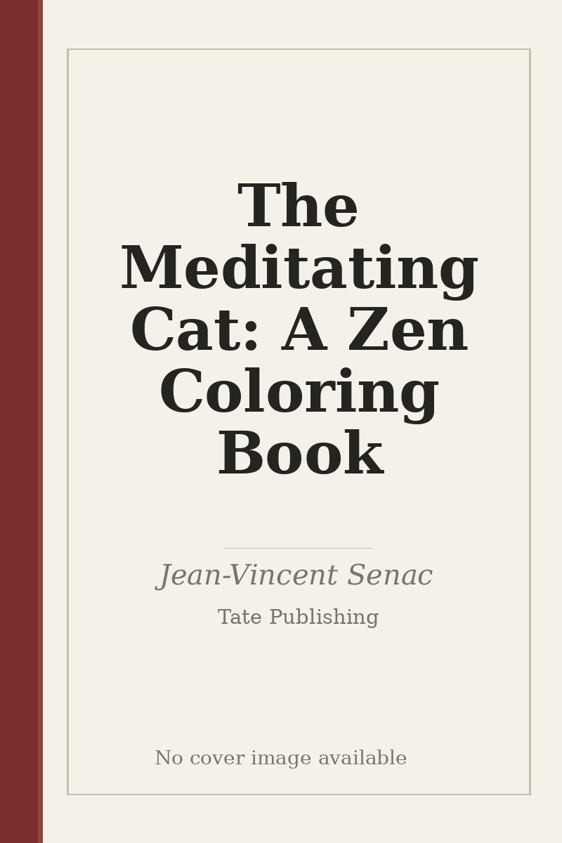 The Meditating Cat: A Zen Coloring Book - no cover image available