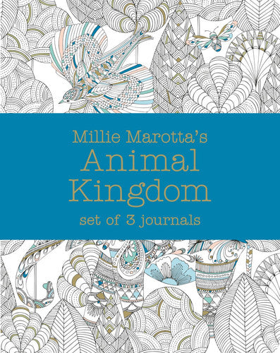 Millie Marotta's Animal Kingdom – journal set: 3 notebooks: 8