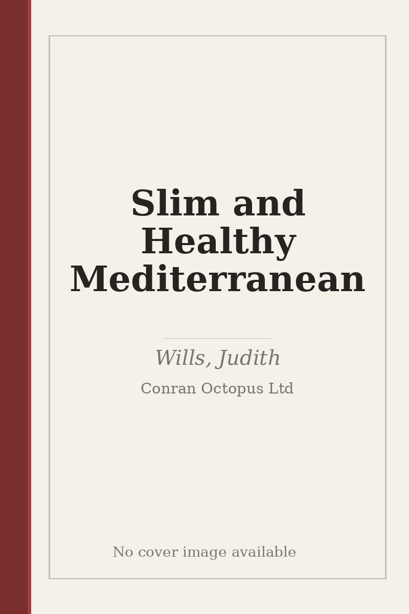 Slim and Healthy Mediterranean - no cover image available