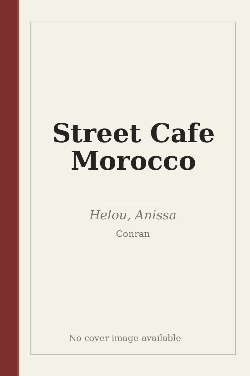 Street Cafe Morocco - no cover image available