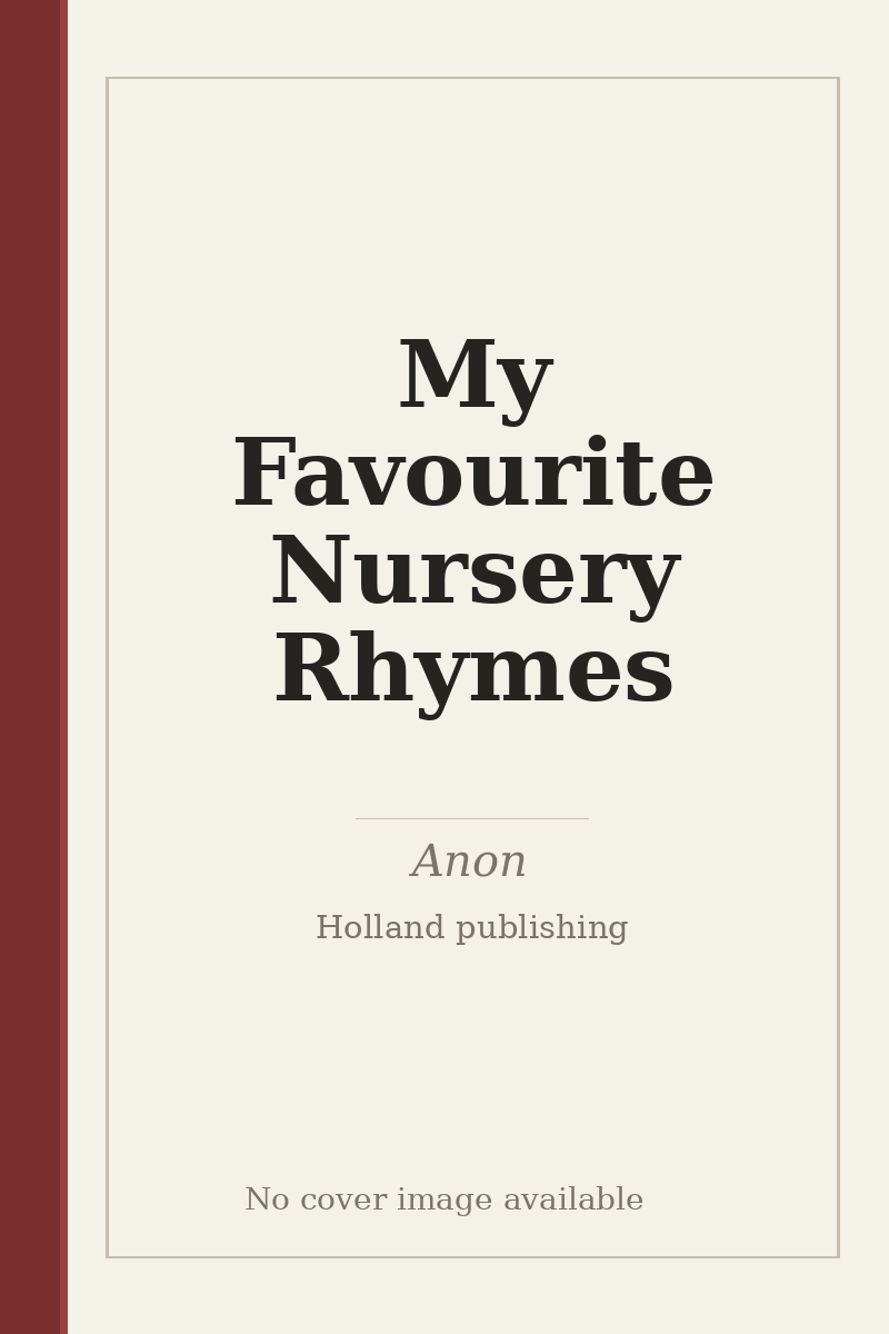 My Favourite Nursery Rhymes - no cover image available