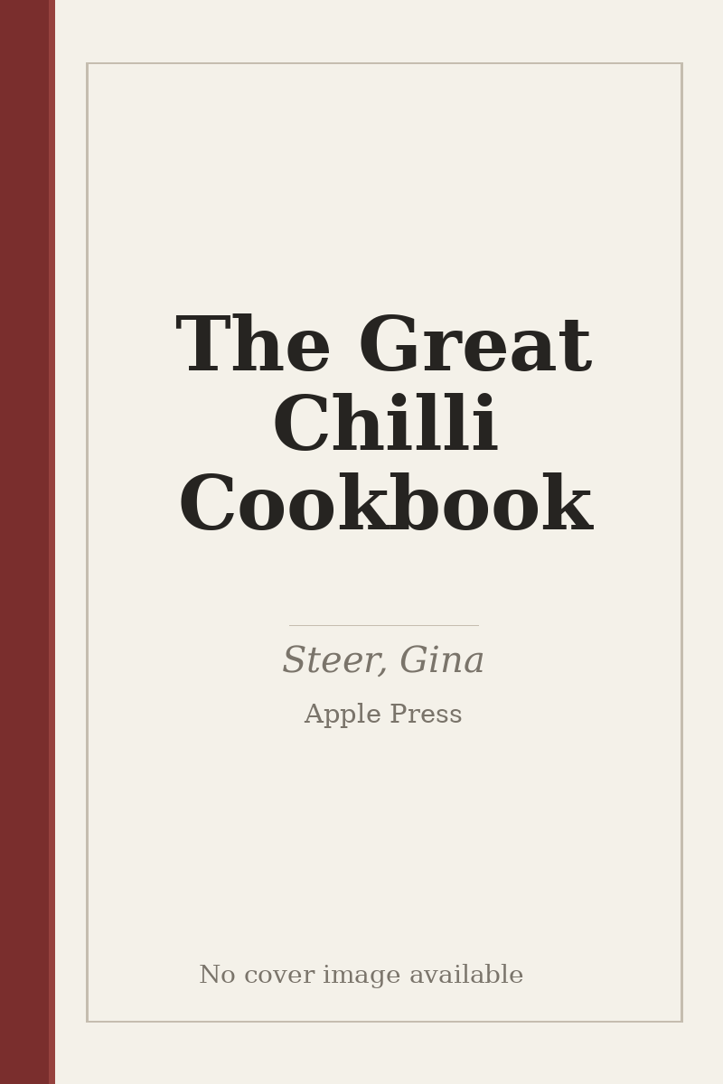 The Great Chilli Cookbook - no cover image available