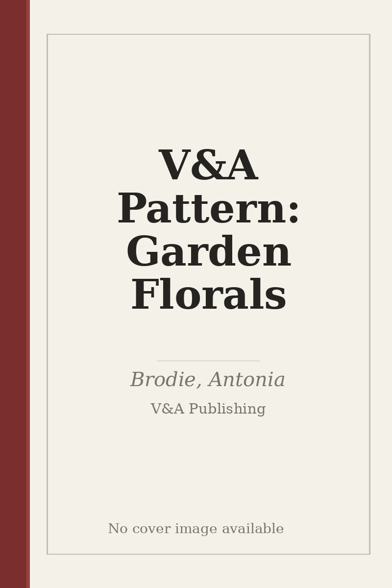 V&A Pattern: Garden Florals - no cover image available