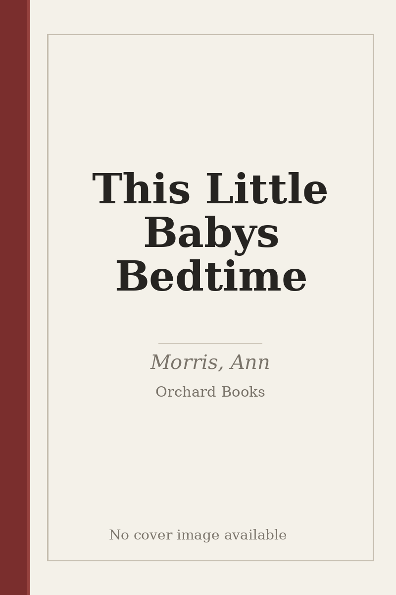 This Little Babys Bedtime - no cover image available